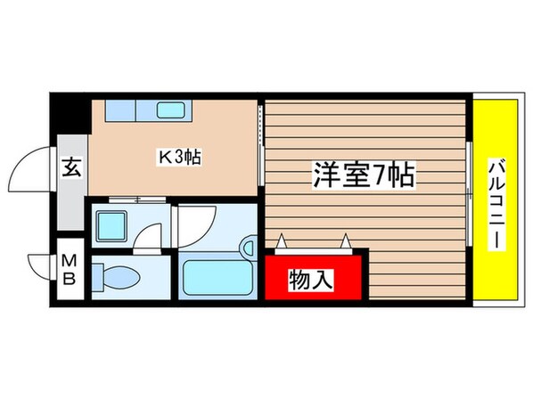 アネックス・シオガマの物件間取画像